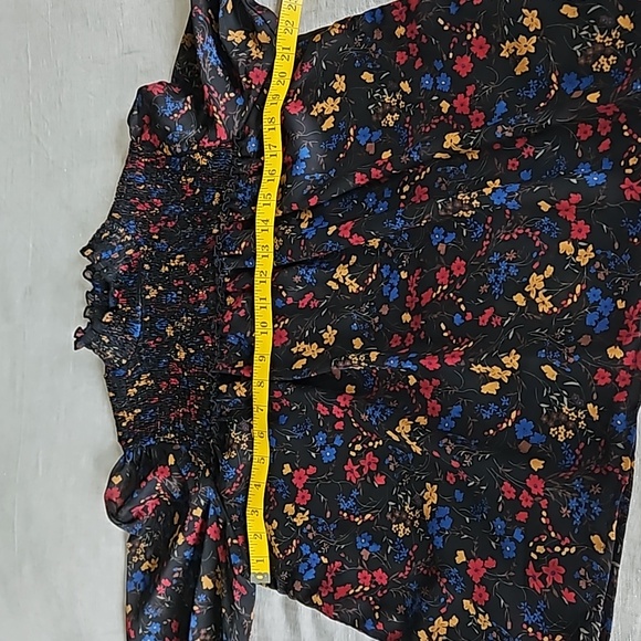 NWOT Size Large Laundry By Shelli Segal Long Sleeve Blouse - Picture 10 of 11